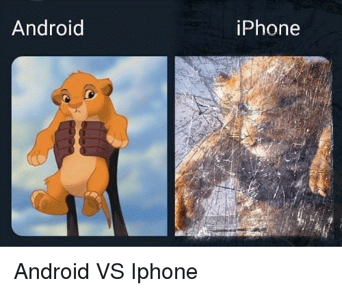 40 Funniest Iphone Vs Android Memes Updated 2020 Summer