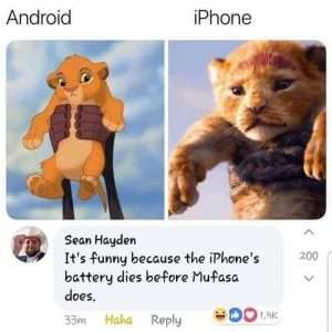 40 Funniest iPhone vs Android memes [Updated 2021 Summer]