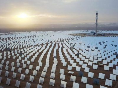 China solar power plant
