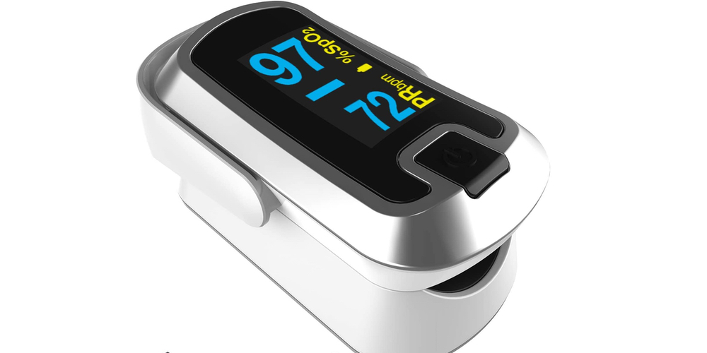 Mibest Dual Color OLED Finger Pulse Oximeter