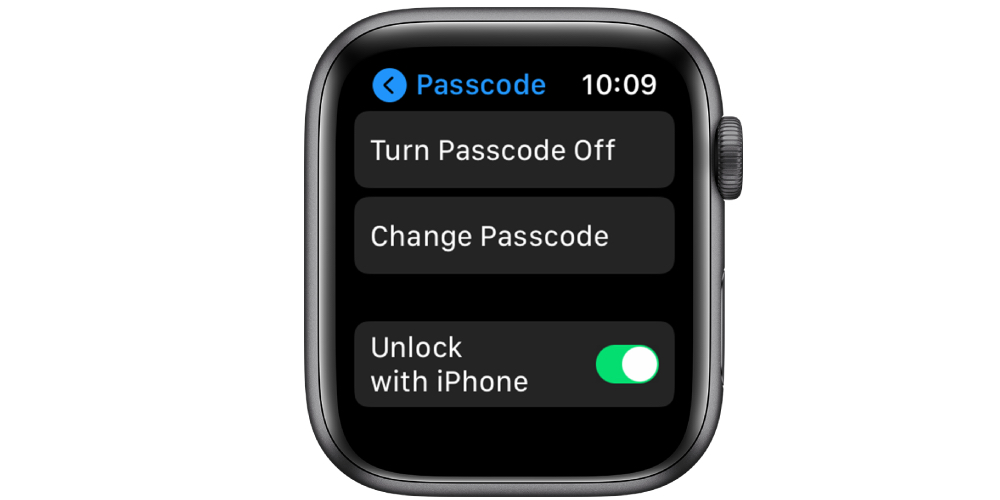 Unlock iPhone with apple watch