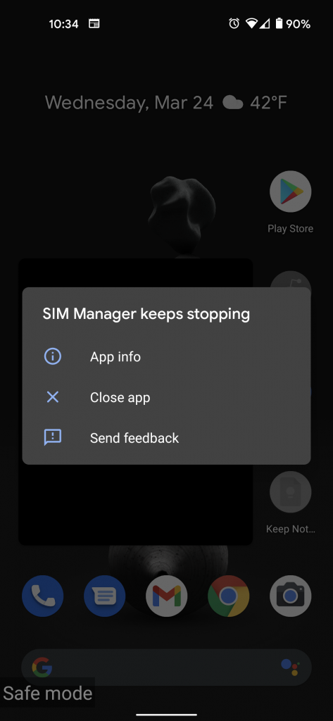 How To Fix Google Pixel 'SIM Manager Keeps Stopping' Error