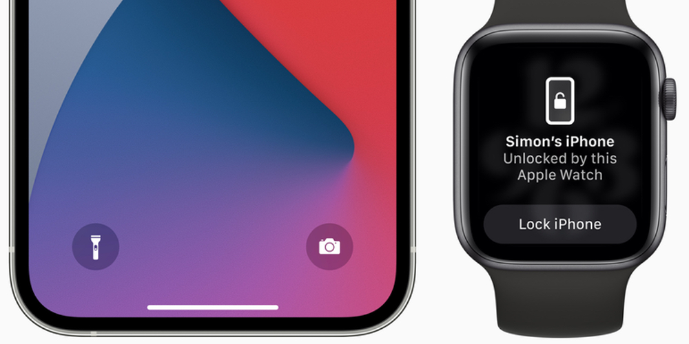 Apple iOS 14.5 Apple Watch Unlock