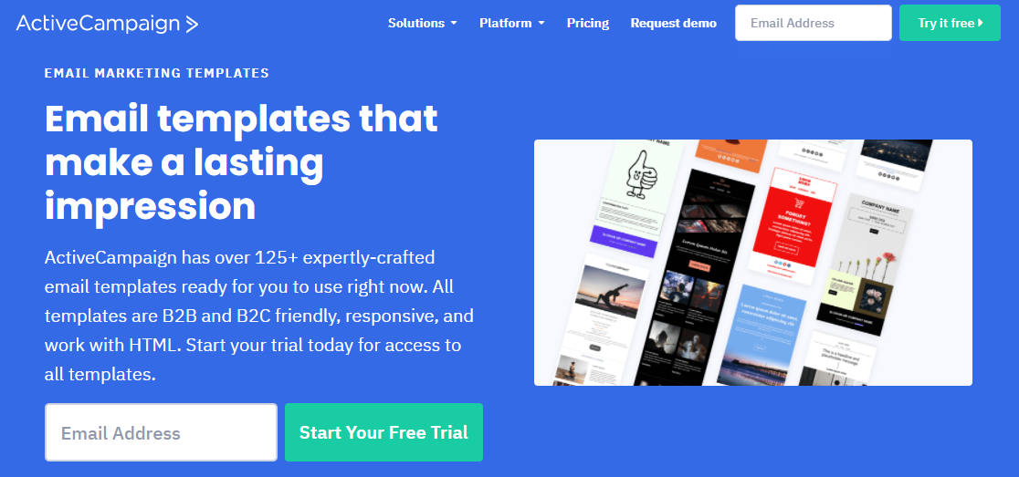ActiveCampaign email templates