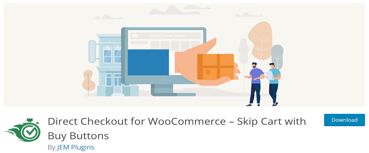 Direct Checkout for WooCommerce plugin page