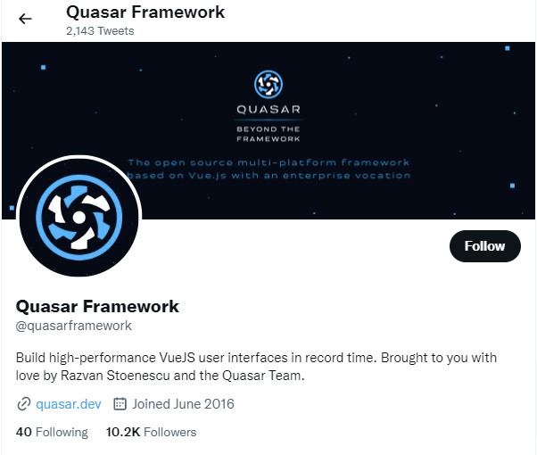 Quasar Framework 