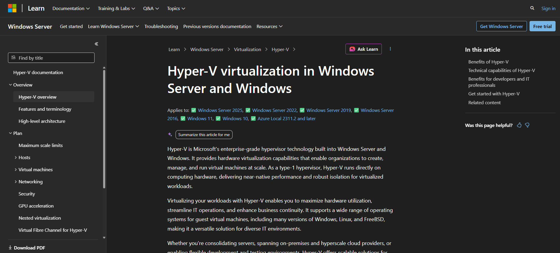 hyper v